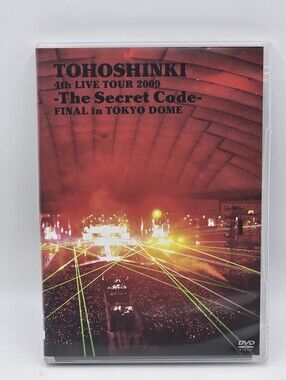 TVXQ TOHOSHINKI 4th LIVE TOUR 2009 Secret Code Tokyo Dome DVD